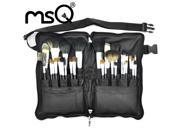 MSQ Brand Professional Goat Hair 32pcs High Quality Makeup Brushes SetWith Belt Bag For Fashion Beauty