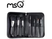 MSQ 15pcs Best Quality Natural Goat Hair Makeup Brushes Kits Cosmetic Tool For Fashion Beauty