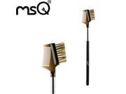 MSQ Brand Professional Two Function Eyebrow Makeup Brush Cosmetic For Beauty