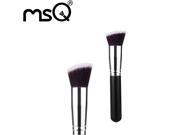 MSQ High Quality Synthetic Hair Foundation Brush Angled Make up Brush Professional Makeup Tool