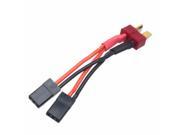 Deans T Plug male to JR Futaba male Connector Adapter 20awg 5cm FOR HV Receiver