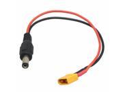 DC Power Cord 5.5 x 2.5mm Barrel Plug male to XT30 male adapter 18awg 15cm wire