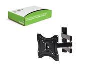 NavePoint Articulating Wall Mount TV Bracket for Samsung UN24H4000 24 Inch Flat Screen TV