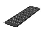 Navepoint 3U Blank Rack Mount Panel Spacer With Venting For 19 Inch Server Network Rack Enclosure Or Cabinet Black