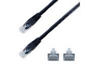 NavePoint CAT6 UTP Ethernet Network Patch Cable 1 Ft Black