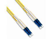 NavePoint LC LC Fiber Optic Cable Duplex 9 125 Singlemode 150M Yellow