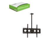 NavePoint Ceiling Mount Bracket With 360 Tilt And Swivel For LG Electronics 60LB5900 60 Inch Black
