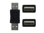 NavePoint USB 2.0 Type A Male to Type A Male Adapter