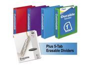 Mead Durable D Ring View Binder Plus Pack MEA66514AU