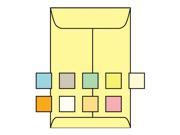 Open End Catalog Envelopes 9 x 12 28 Recycled Canary Pastel Acid Free Center Seam Box of 500