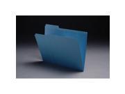 11pt Dark Blue Folders 1 3 Cut TOP TAB Assorted Letter Size Box of 100
