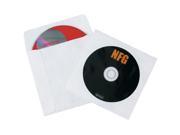 Tyvek Windowed CD Sleeves Box of 500