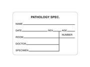 Pathology Spec. 3 x 2 White Label Roll of 320