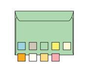 Open Side Booklet Envelopes 6 x 9 24 Recycled Green Pastel Acid Free Side Seams Box of 500