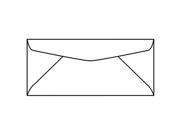10 Business Envelopes 4 1 8 x 9 1 2 24 White 93% Bright 25% Cotton Bond Watermarked Cockle Finish Box of 500