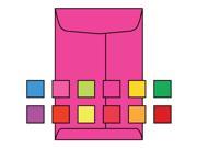 Open End Catalog Envelopes 10 x 13 28 Brightly Colored Fuchsia Acid Free Center Seam Box of 500