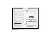 Spine Black Category Insert Jackets System I Open Top 14 1 4 x 17 1 2 Carton of 250