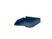 Blue Re Solution Letter Tray 100% Recycled Plastic Box of 1