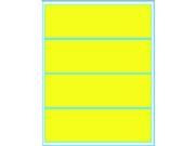 LabelsAnywhere Label Stock Convert A Tab Labels for Inkjet Printers 8 x 2.625 4 Labels Per Sheet Pkg of 50 Sheets