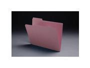11pt Pink Folders 1 3 Cut TOP TAB Assorted Letter Size Box of 100