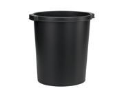 4.75 Gallon Black Waste Paper Bin 100% Recycled Plastic Box of 1