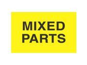3 x 5 Mixed Parts Labels 500 per Roll