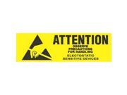 5 8 x 2 Attention Observe Precautions Labels 500 per Roll