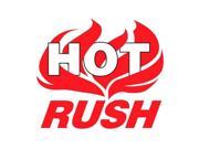 6 x 6 Hot Rush Labels 500 per Roll