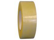2 x 55 Yd Clear 2.5 mil Polypropylene Box Sealing Tape with Hot Melt Rubber Adhesive Case of 36 Rolls