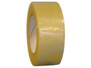 3 x 110 Yd Clear 3 mil Polypropylene Box Sealing Tape with Hot Melt Rubber Adhesive Case of 24 Rolls
