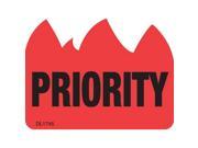 1 1 2 x 2 Priority Labels 500 per Roll