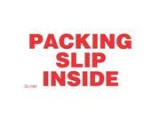 2 x 4 Packing Slip Inside Labels 500 per Roll