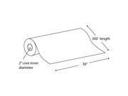 2 Rolls 36" x 300' (36 inch x 300 foot) 20lb Bond Plotter Paper with 2" core. Product from Graphic Supplies Inc for use in HP DesignJet and Canon IPF series wide-format inkjet printers.