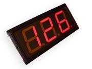 EU 4 3 Digits Days Minutes.seconds LED Counter Countdown CountUP Red Color IR Remote Control