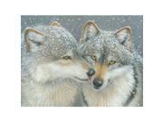 Wolf Kiss 500 Piece Puzzle by Outset Media