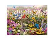 Birds of Summer 550 Piece Puzzle by White Mountain Puzzles