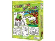 Coloring Horses 3 Pack 24 Piece Puzzle by Outset Media