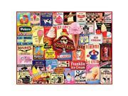 Ice Cream 1000 Piece Puzzle by White Mountain Puzzles