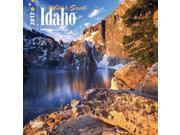 Idaho Wild Scenic 2017 7inch x 7inch US America State Hanging Mini Square Wall Photographic Nature Planner Calendar