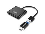 CHOETECH 3 in 1 High Speed USB3.0 CF Micro SD SDXC TF T Flash Memory Card Reader Adapter 5GBPS