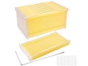 UPC 657258003217 product image for 7pcs Automatic Flow Frames Honey Combs Beekeeping Beehive Harvesting Food Grade | upcitemdb.com