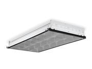 Lithonia Lighting PT3 MV 3-Light 32W T8 Fluorescent Contractor Select Parabolic Troffer, White