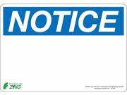 Notice Sign, Zing, 1128S, 7 Notice Sign, Zing, 1128S, 7