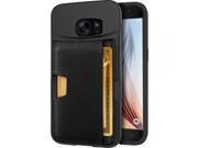 Silk Galaxy S7 Wallet Case - Q CARD CASE [Samsung Slim Protective Kickstand CM4 Grip Cover] - 
