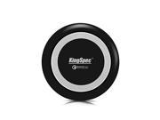 kingspec fast wireless charger cordless mobile phone charger portable qi charging for iphonex,iphone 8,8plus,samsung galaxy s8,galaxy s8 plus,s7,s7 edge,note 5,