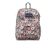 jansport digibreak laptop backpack  coral sparkle pretty posey