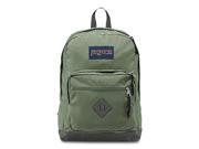 jansport city scout laptop backpack  muted green
