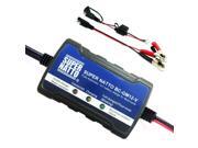 12V Smart Compact Battery Trickle Charger Maintainer for Motorcycle ATV 12V Smart Compact Battery Trickle Charger Maintainer for Motorcycle ATV