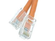 NETCNA 1ft, Cat6 Orange Ethernet Patch Cable, Bootless NETCNA 1ft, Cat6 Orange Ethernet Patch Cable, Bootless
