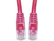 NETCNA 7ft Molded Boot Cat5e Red Ethernet Crossover Cable NETCNA 7ft Molded Boot Cat5e Red Ethernet Crossover Cable